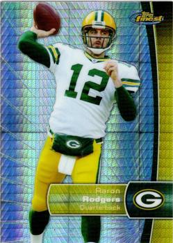 2012 Finest - Prism Refractors #1 Aaron Rodgers Front