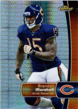 2012 Finest - Prism Refractors #24 Brandon Marshall Front