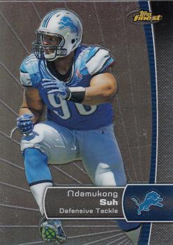 2012 Finest - Refractors #82 Ndamukong Suh Front