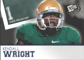 2012 Press Pass - Blue #50 Kendall Wright Front