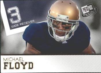 2012 Press Pass - Gold #13 Michael Floyd Front