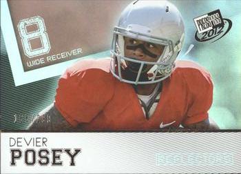 2012 Press Pass - Reflectors #40 DeVier Posey Front