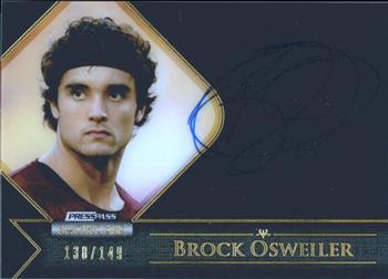 2012 Press Pass Showcase - Gold #SC-BO Brock Osweiler Front