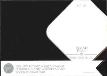 2012 Press Pass Showcase - Gold #SC-IP Isaiah Pead Back