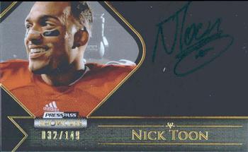 2012 Press Pass Showcase - Gold #SC-NT Nick Toon Front