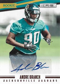 2012 Panini Rookies & Stars - Autographs #153 Andre Branch Front