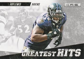 2012 Panini Rookies & Stars - Greatest Hits #2 Ray Lewis Front