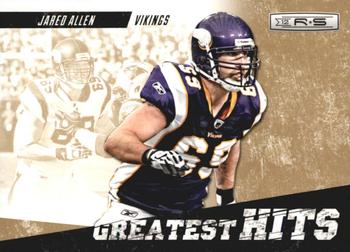 2012 Panini Rookies & Stars - Greatest Hits Gold #13 Jared Allen Front