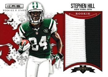2012 Panini Rookies & Stars - Rookie Crusade Materials Prime Red #18 Stephen Hill Front