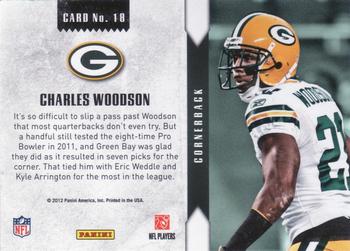 2012 Panini Rookies & Stars - Statistical Standouts #18 Charles Woodson Back