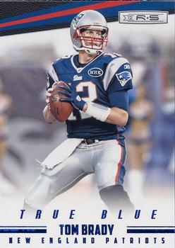 2012 Panini Rookies & Stars - True Blue #83 Tom Brady Front