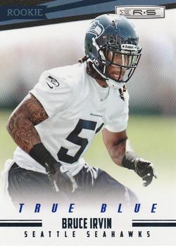 2012 Panini Rookies & Stars - True Blue #157 Bruce Irvin Front