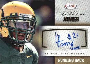 2012 SAGE Autographed - Autographs Gold #A25 LaMichael James Front