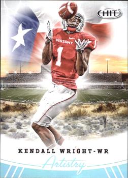 2012 SAGE HIT - Artistry #ART32 Kendall Wright Front