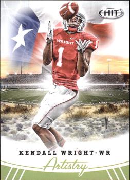 2012 SAGE HIT - Artistry Gold #ART32 Kendall Wright Front