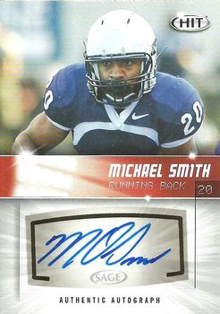 2012 SAGE HIT - Autographs #A30 Michael Smith Front