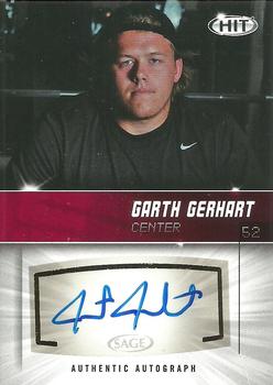 2012 SAGE HIT - Autographs #A46 Garth Gerhart Front