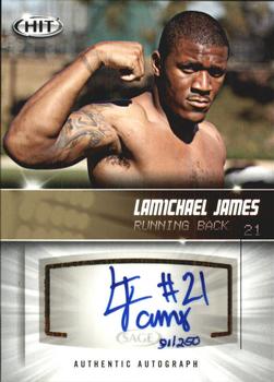 2012 SAGE HIT - Autographs Gold #A21 LaMichael James Front