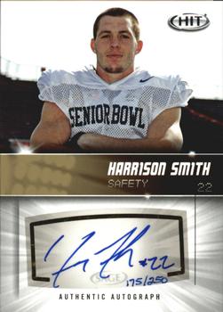 2012 SAGE HIT - Autographs Gold #A38 Harrison Smith Front