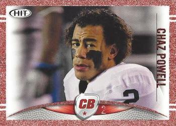 2012 SAGE HIT - Red Glitter #26 Chaz Powell Front