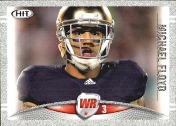 2012 SAGE HIT - Silver #3 Michael Floyd Front