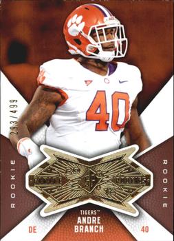 2012 SPx - Finite Rookies #F-AB Andre Branch Front