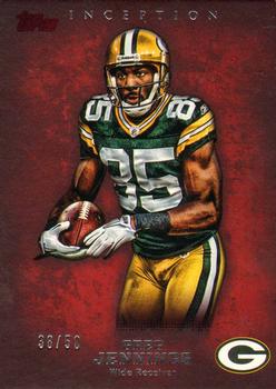 2012 Topps Inception - Red #26 Greg Jennings Front