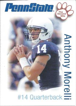 2006 The Second Mile Penn State Nittany Lions Tips: Fall Edition #NNO Anthony Morelli Front