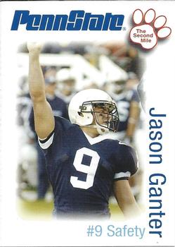 2006 The Second Mile Penn State Nittany Lions Tips: Fall Edition #NNO Jason Ganter Front
