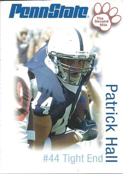 2006 The Second Mile Penn State Nittany Lions Tips: Fall Edition #NNO Patrick Hall Front