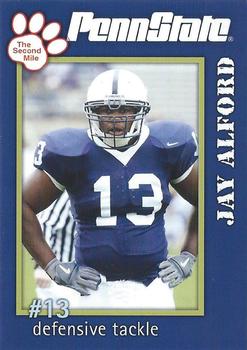 2005 The Second Mile Penn State Nittany Lions #NNO Jay Alford Front