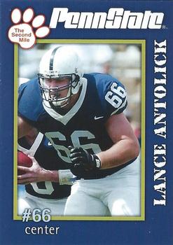 2005 The Second Mile Penn State Nittany Lions #NNO Lance Antolick Front