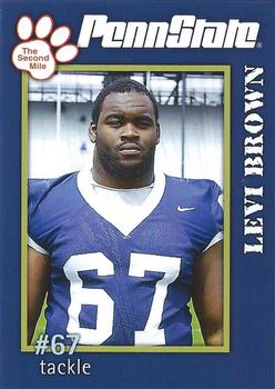 2005 The Second Mile Penn State Nittany Lions #NNO Levi Brown Front