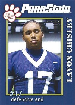 2005 The Second Mile Penn State Nittany Lions #NNO LaVon Chisley Front
