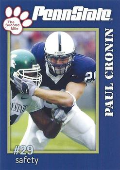 2005 The Second Mile Penn State Nittany Lions #NNO Paul Cronin Front