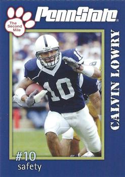 2005 The Second Mile Penn State Nittany Lions #NNO Calvin Lowry Front