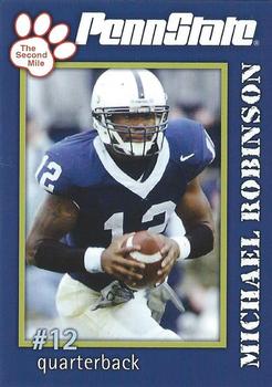 2005 The Second Mile Penn State Nittany Lions #NNO Michael Robinson Front