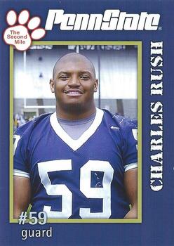 2005 The Second Mile Penn State Nittany Lions #NNO Charles Rush Front