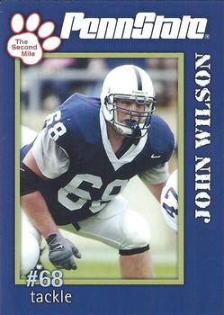 2005 The Second Mile Penn State Nittany Lions #NNO John Wilson Front