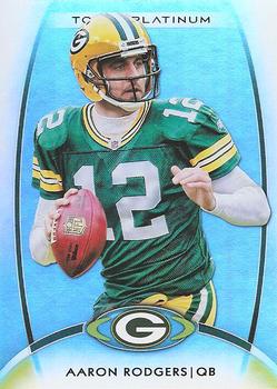 2012 Topps Platinum #20 Aaron Rodgers Front
