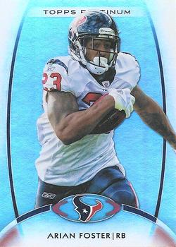 2012 Topps Platinum #70 Arian Foster Front