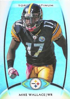 2012 Topps Platinum #96 Mike Wallace Front