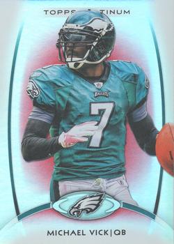 2012 Topps Platinum - Ruby #11 Michael Vick Front