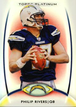 2012 Topps Platinum - Ruby #58 Philip Rivers Front