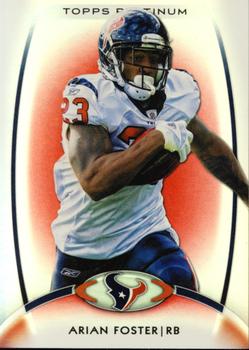 2012 Topps Platinum - Ruby #70 Arian Foster Front