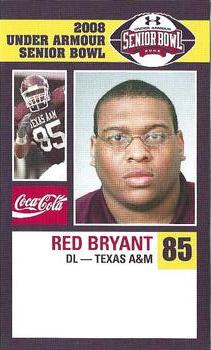 2008 Senior Bowl #NNO Red Bryant Front
