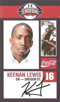2009 Senior Bowl #NNO Keenan Lewis Front