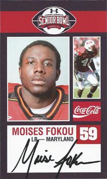 2009 Senior Bowl #NNO Moise Fokou Front