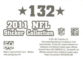 2011 Panini Stickers #132 Peyton Manning Back