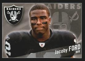 2011 Panini Stickers #204 Jacoby Ford Front